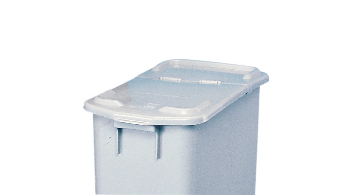 Lock för avfallsbehållare av polypropen med volym 60 liter