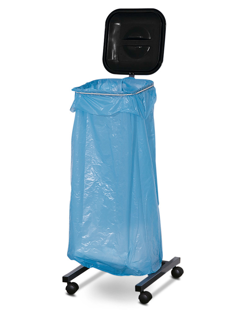 Suporte para sacos de resíduos como versão móvel, para 1 saco - 1