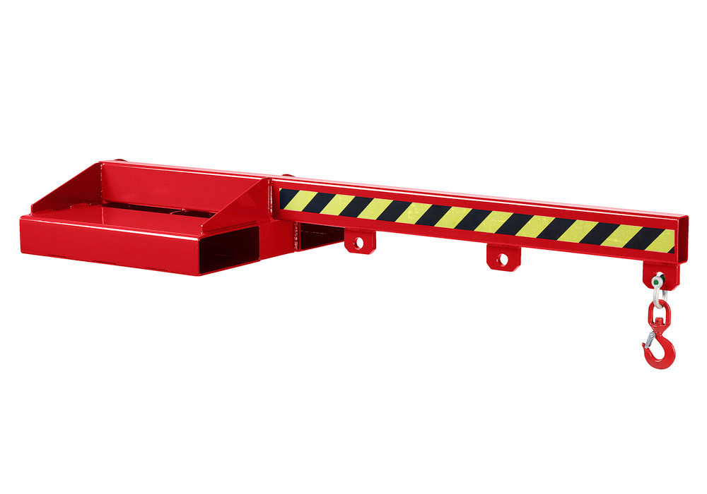 Load arm, 1500 mm, load capacity 550 - 2500 kg, red - 1