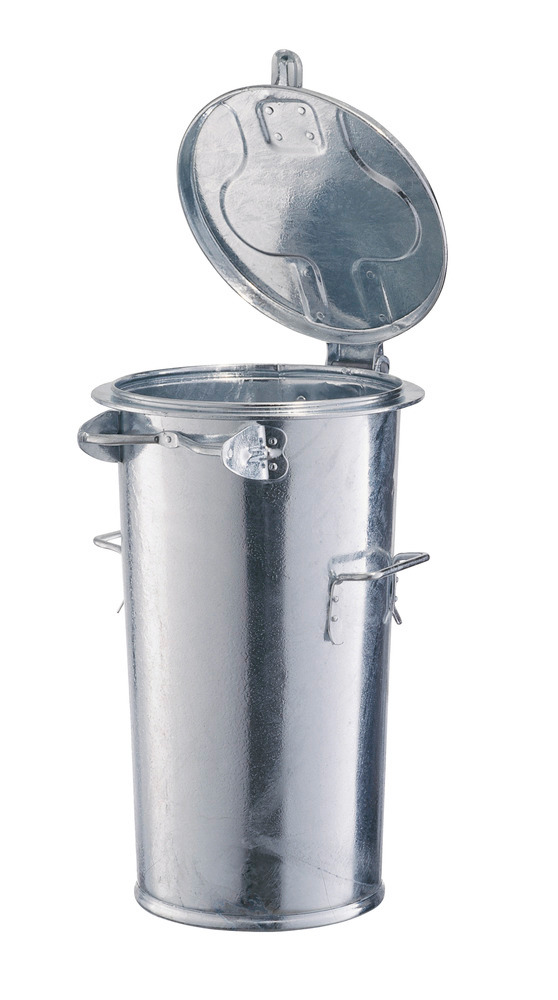 Waste bin, without bracket, 2 carry handles, 65 litre capacity - 1