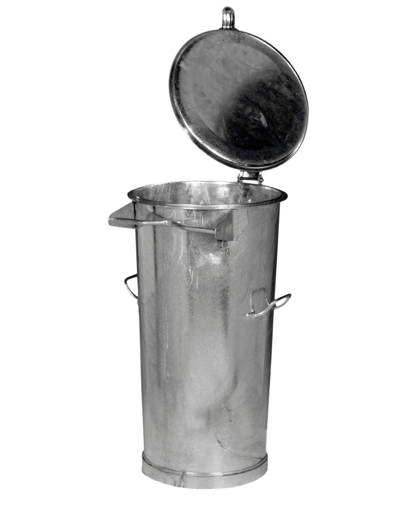 Systémový odpadkový kbelík, bez madla, objem 110 litrů - 1