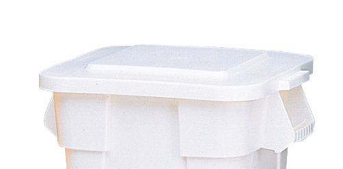 Deksel voor universele bak van polyethyleen (PE), inhoud 151 liter, wit - 1