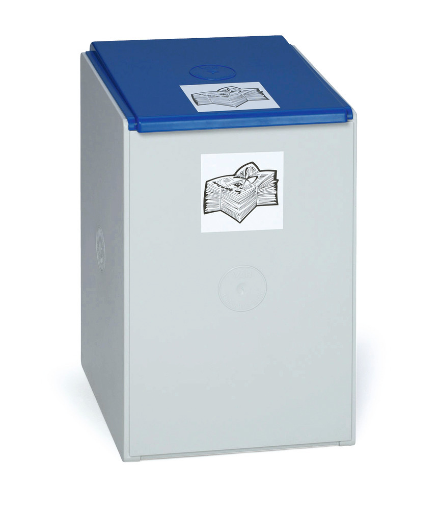 Modulair recyclemateriaalsysteem, 1 element (zonder kap), inhoud 40 liter - 1