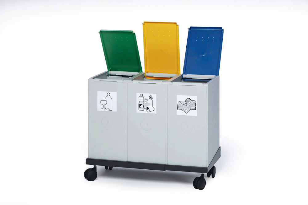 Trolley RW1 for modular waste collection system for recyclable materials - 1