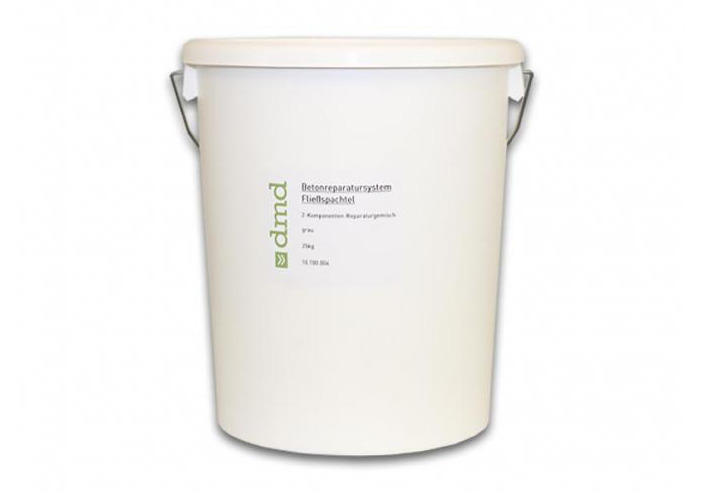 Epoxidharz-System zur Betonoberflächenreparatur, Fließspachtel, 25 kg - 1