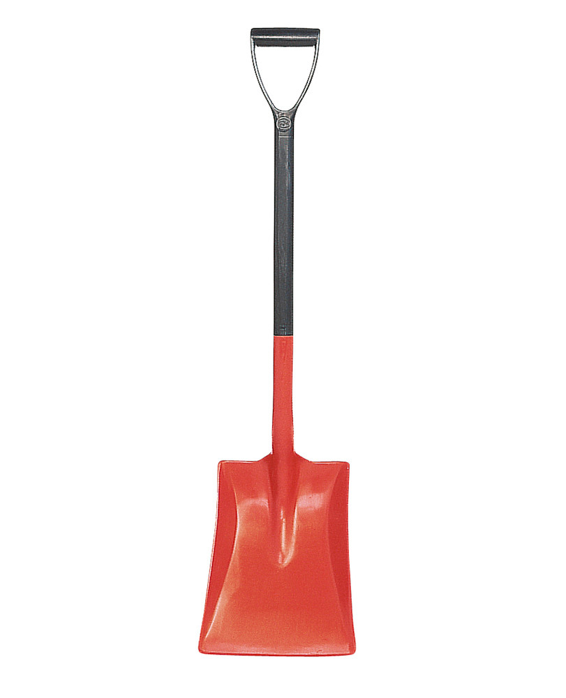 Shovel with D handle, manufactured from polypropylene, corrosion resistant, 980 cm long - 1