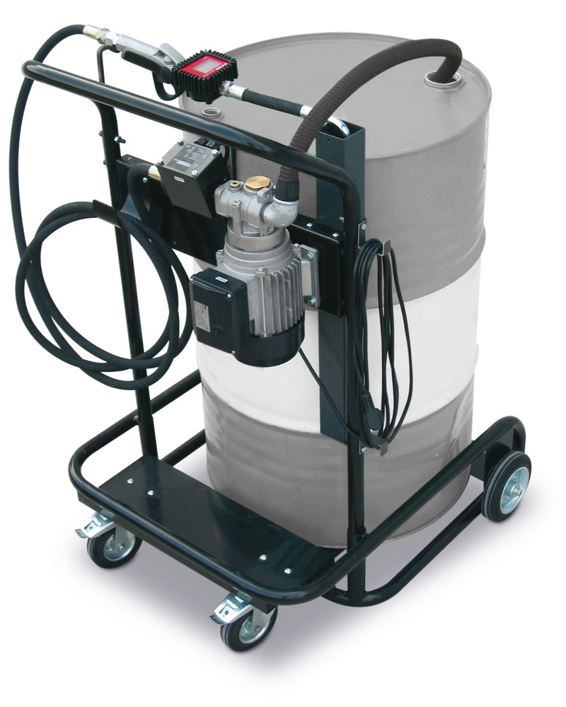 Mobile oil pump V 200-KP, with flow meter and pressure switch - 1