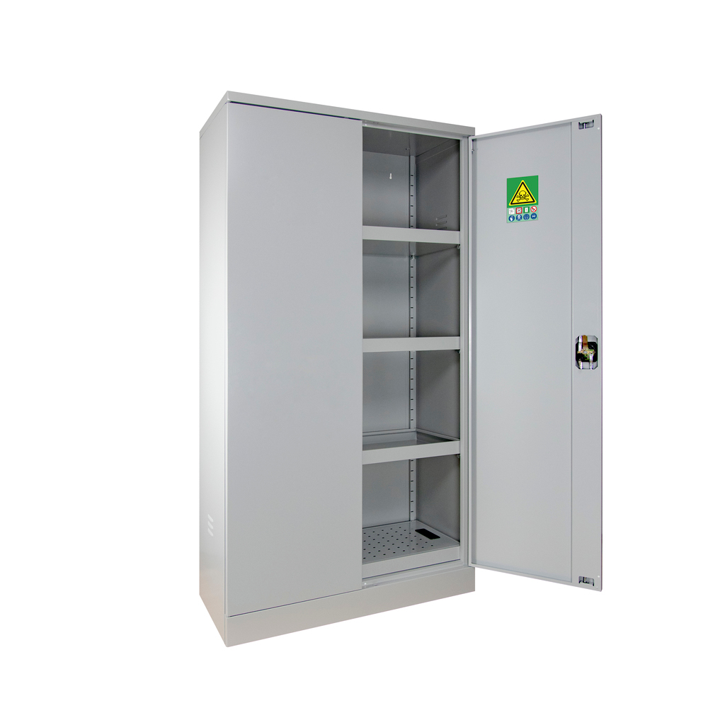 Armoire de sécurité pour le stockage de produits phytosanitaires, H=1800 mm, 2 portes - 2