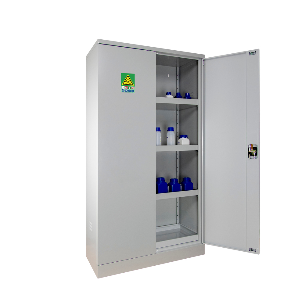 Armoire de sécurité pour le stockage de produits phytosanitaires, H=1800 mm, 2 portes - 3