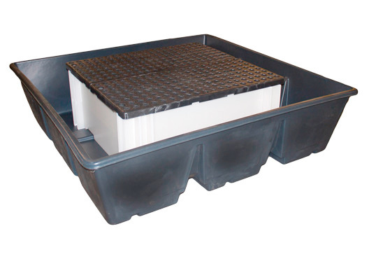 IBC Bin With Corrugated Frame - 1