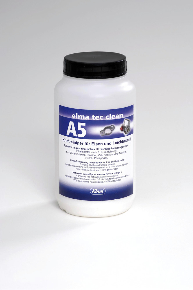 Rengjøringsmiddel A5 for ultralydrengjøring, 25 kg alkalisk, pulver - 1