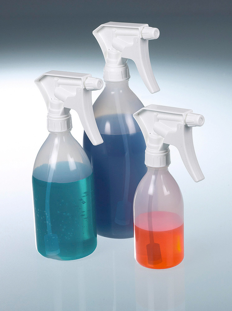 Spray bottle with inversion valve, in PP, PE and stainless steel, 0.25 litre volume - 2