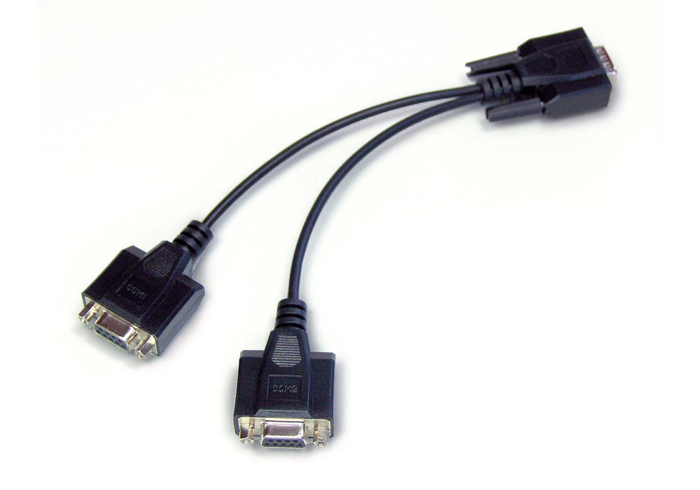 Y-kabel til parallel tilslutning af to enheder