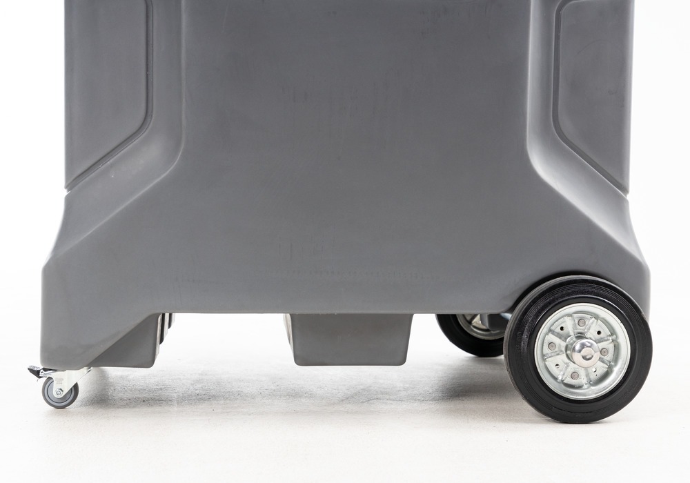 Kit de rodas para mesas de limpeza bio.x B60, para uma ótima mobilidade na limpeza sem dissolventes - 1