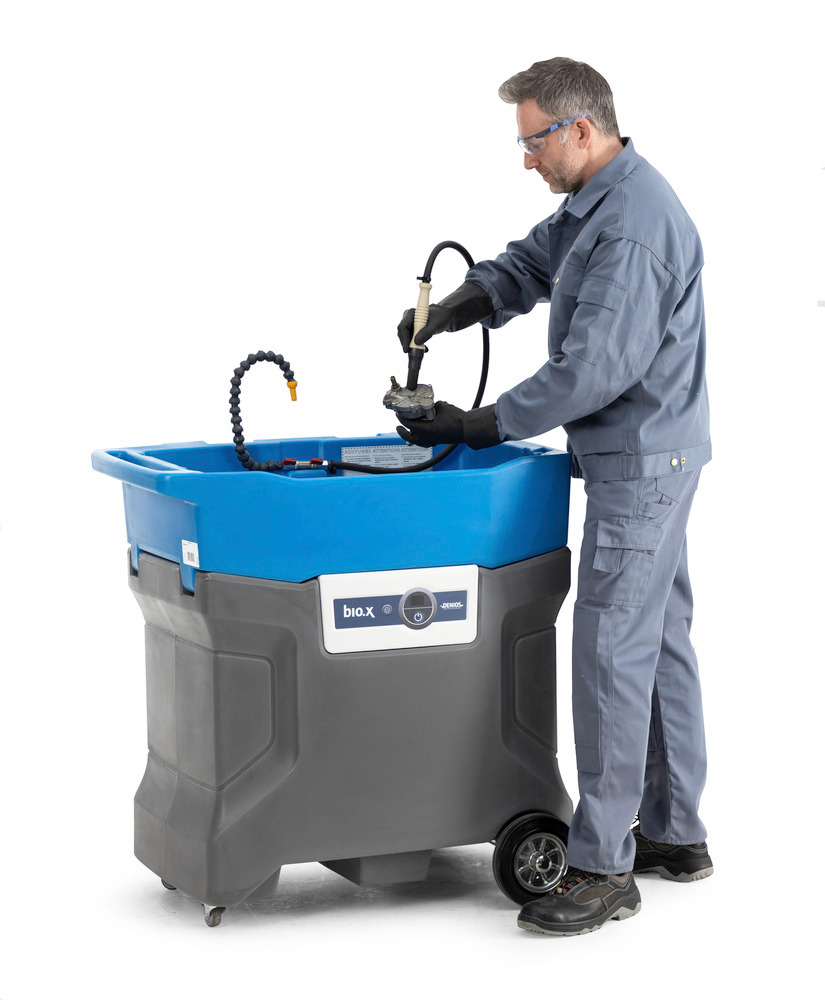 bio.x B60 parts cleaner, basic unit, for biological and solvent-free parts cleaning, 230 V - 1