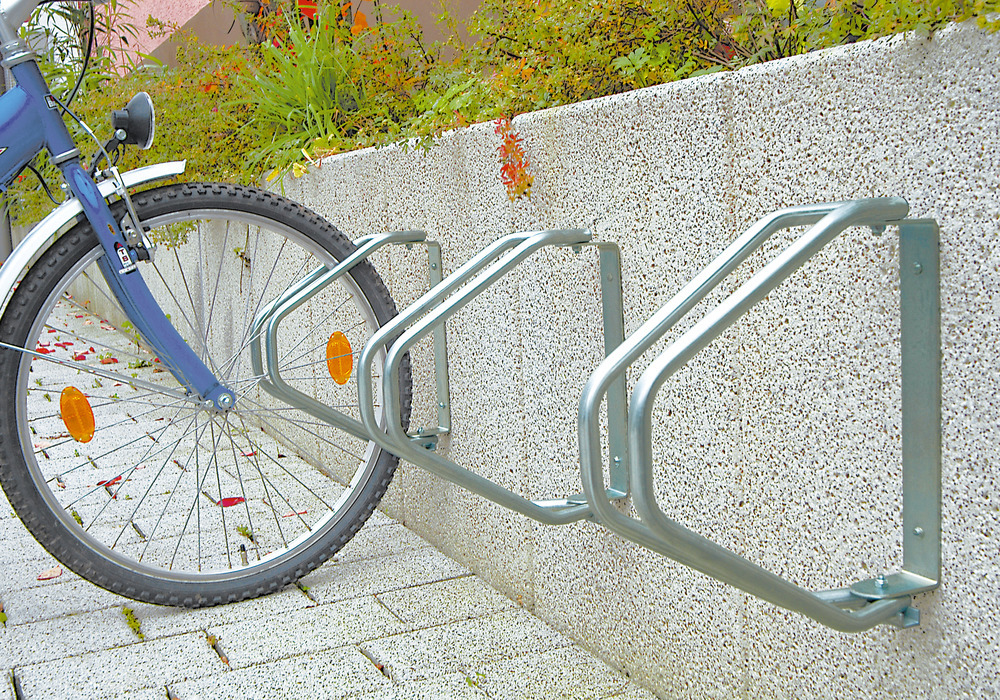 Soporte de pared para bicicleta, para montaje en pared - 2