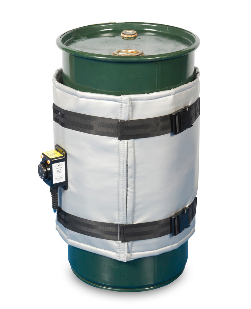 Verwarmingsmantel voor vaten van 60 liter, 0 - 160°C thermostaat, 1100 - 1250 mm, 640 Watt - 1