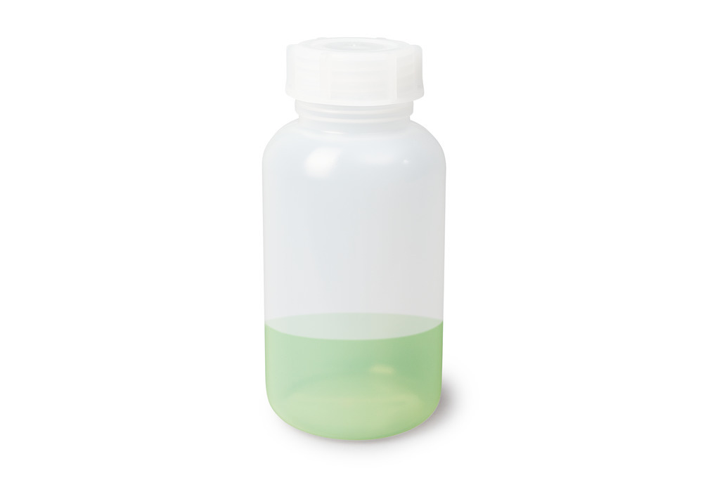 Flaske med bred hals, af LDPE, rund, transparent, 1500 ml, 6 stk. - 4