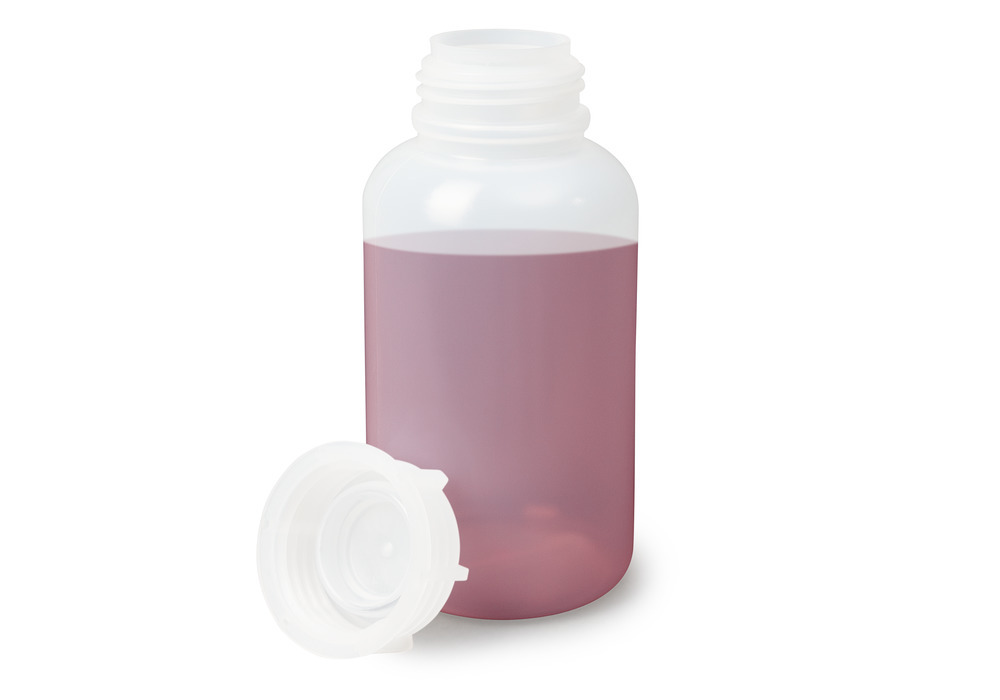 Weithalsflaschen aus LDPE, rund, natur-transparent, 1500 ml, 6 Stück - 5