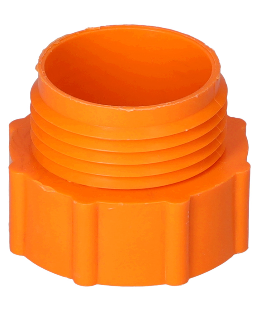 Adaptador de rosca de 2" fina (l) em Trisure grossa (E), cor de laranja - 1