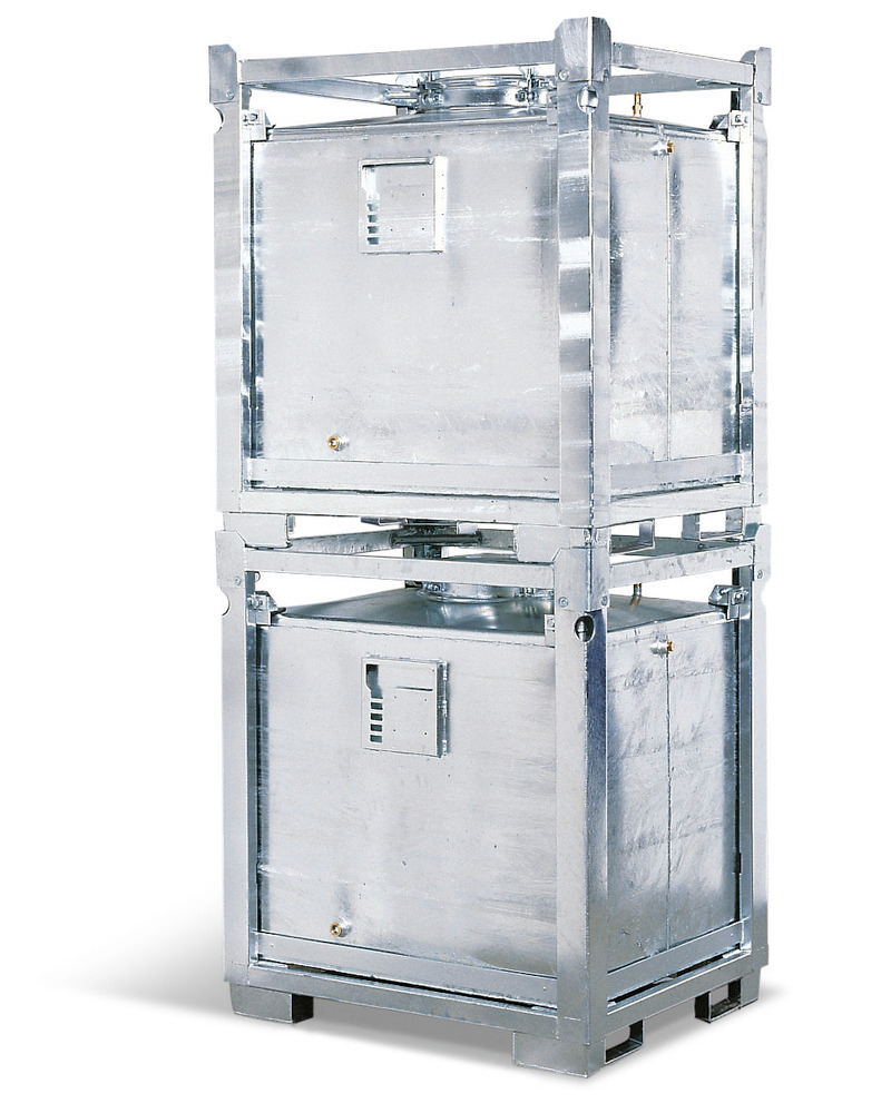 ASF container double walled, 800 litre volume, hot dip galvanised - 4