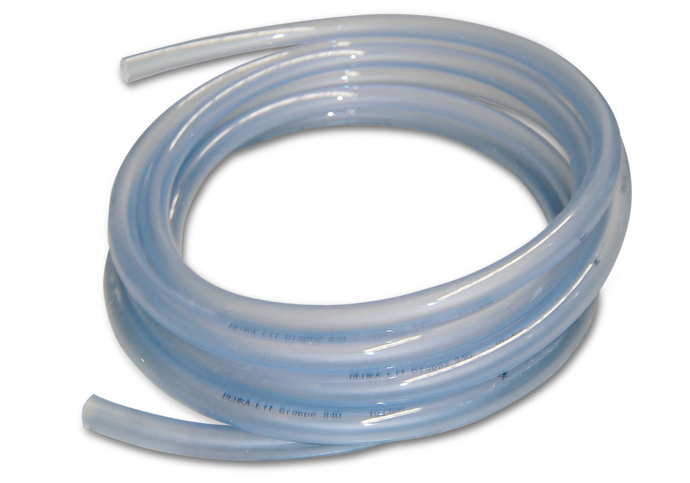 PVC slang voor lekopvangzeilen, transparant, 7 meter - 1