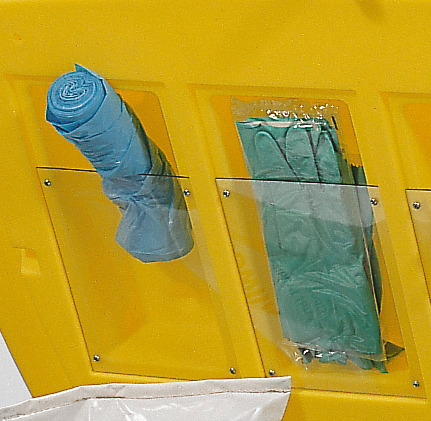 Kit d'absorbants anti-pollution Densorb en box de sécurité, SF100, version Hydrocarbures - 3