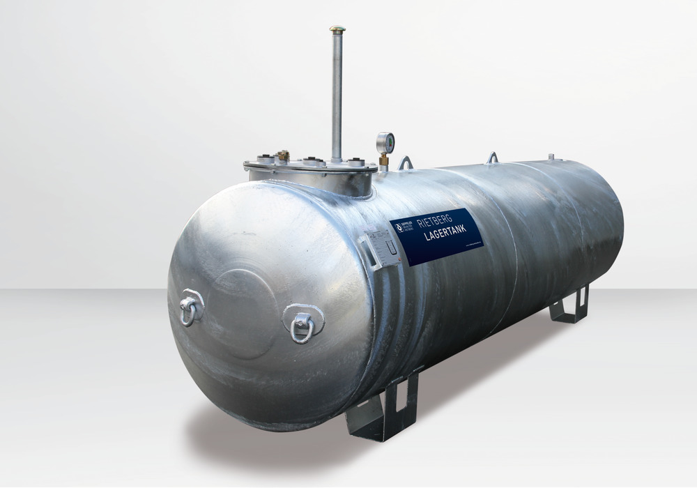 Skladovací nádrž typ LT-SE, objem 3.000 litrů, pro kapaliny s bodem vzplanutí nad 55 °C - 1