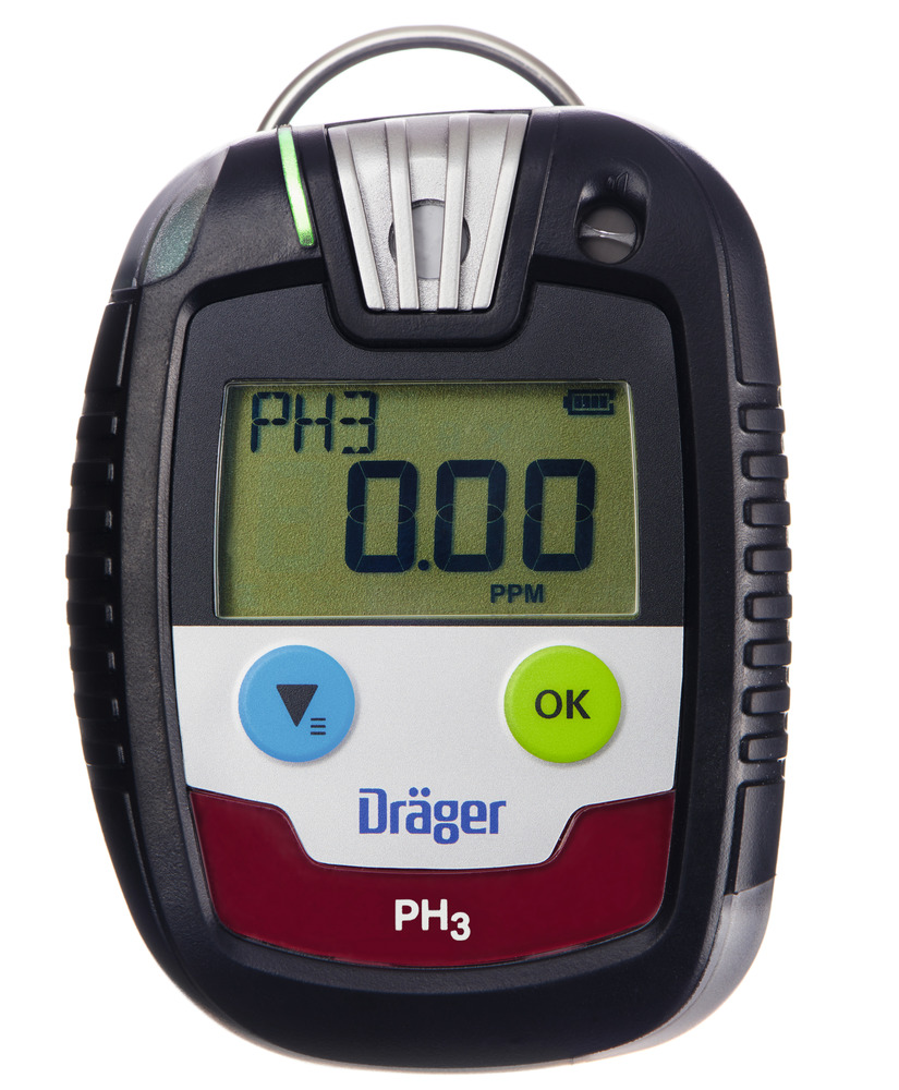 Detetor de gases Pac 8000 PH3, para fosfina, 0 - 20 ppm