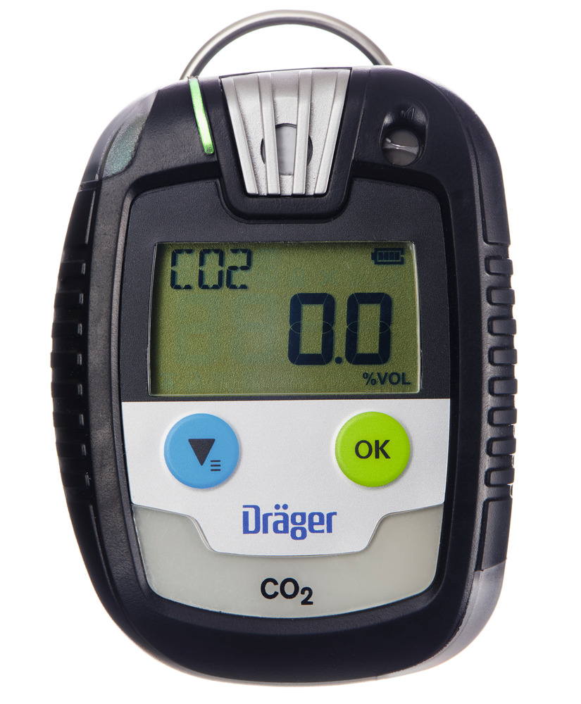 Detetor de gases Pac 8000 CO2, limitado, para monóxido de carbono, 0 - 5 Vol.-% - 1