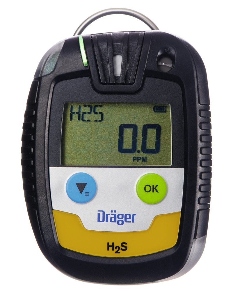 Dräger gas detector Pac 6500 H2S, time-limited, for hydrogen sulphide, 0 - 100 ppm - 1