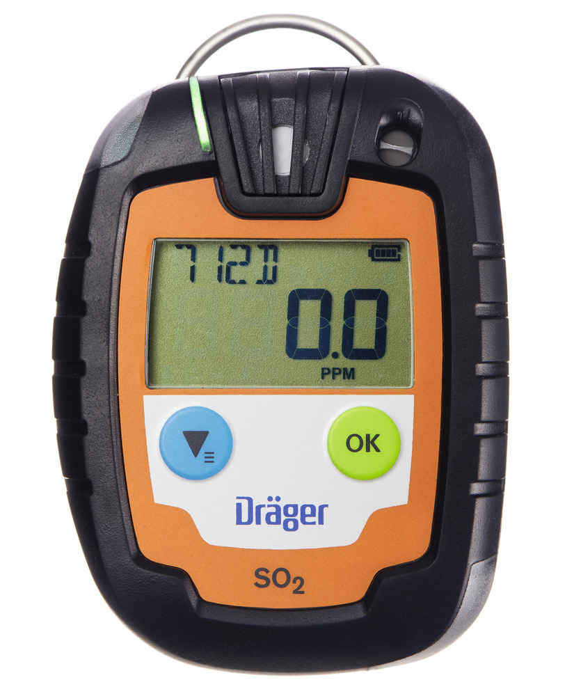 Dräger gas detector Pac 6000 SO2, time-limited, for sulphur dioxide, 0 - 100 ppm