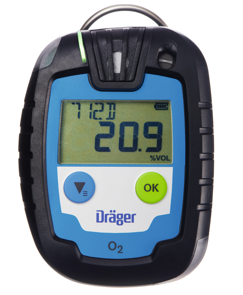 Detektor plynu Dräger Pac 6000 O2, časově omezený, na kyslík, 0 - 25 Vol.-%