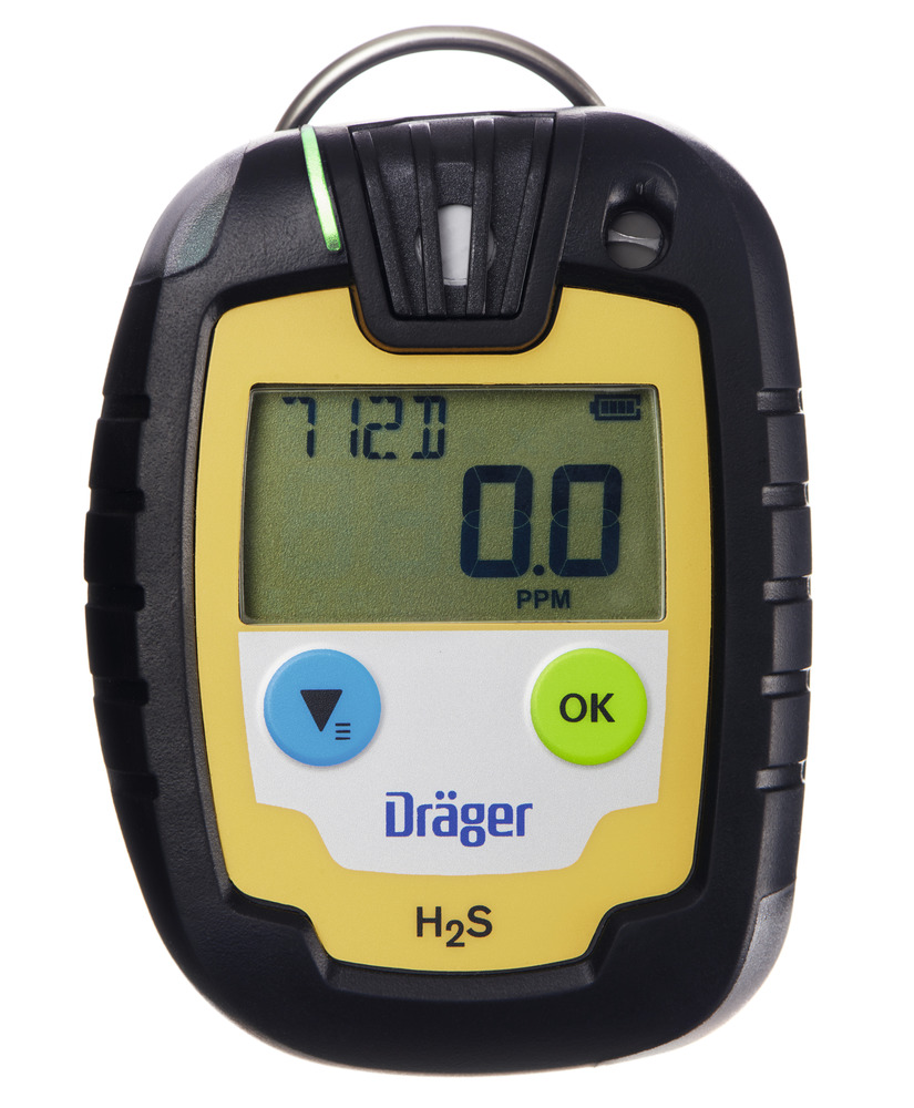 Dräger gas detector Pac 6000 H2S, time-limited, for hydrogen sulphide, 0 - 100 ppm - 1
