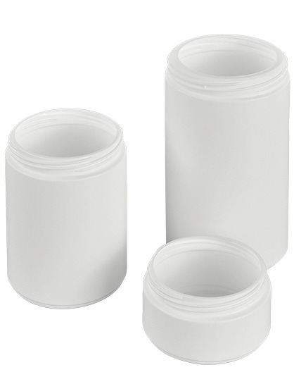 Verpackungsdosen aus PE-HD, lebensmittelecht, 750 ml (ohne Deckel), 24 Stück - 1