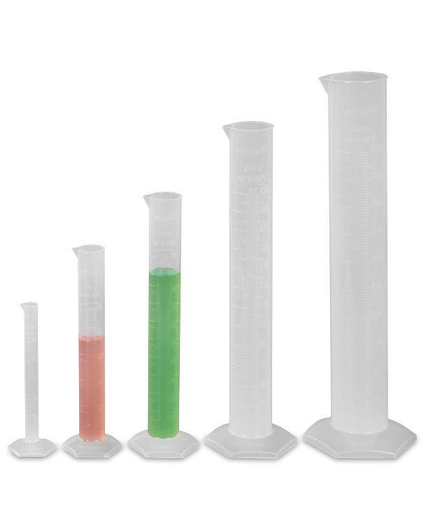 Measuring cylinder in PP, high design, class, food-safe, 1000 ml, 1 pieces - 1