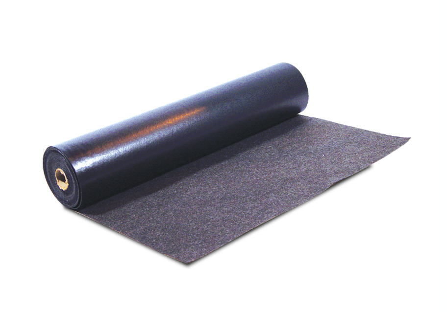 DENSORB Vloerbeschermingsrol Extra PE, met zwarte PE-coating, 91 cm x 15 m - 1