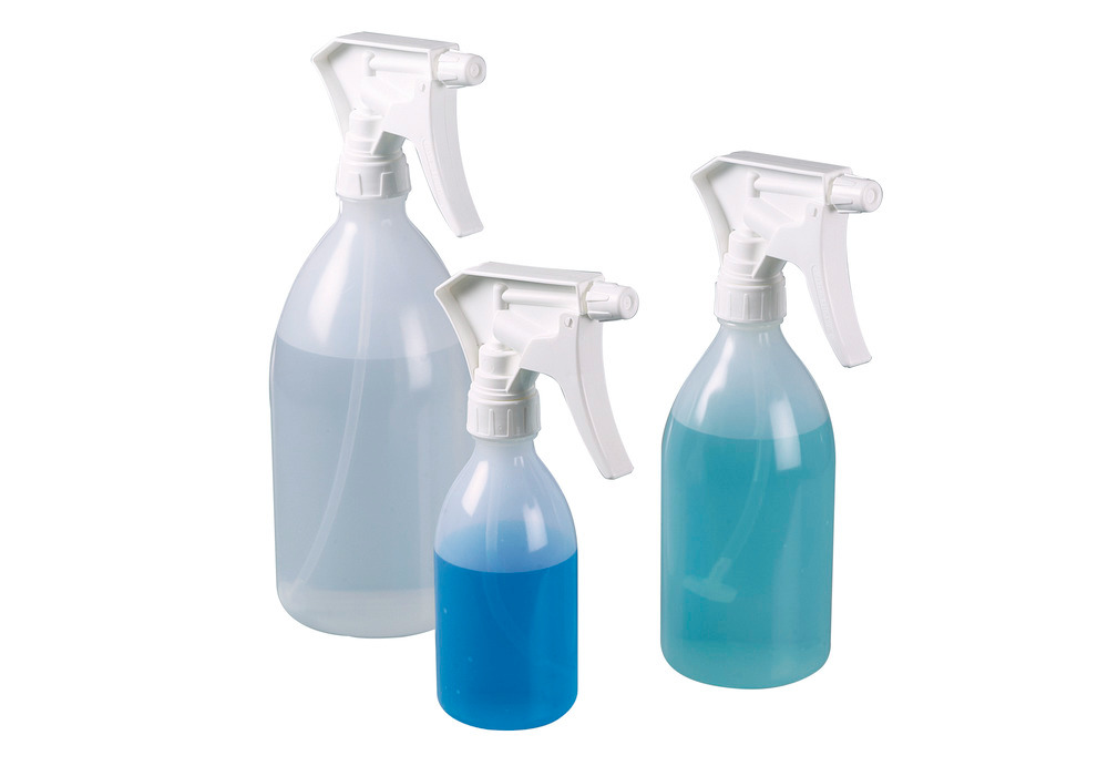 Spray bottles in LDPE, with hand pump, 250 ml, 10 pieces - 2