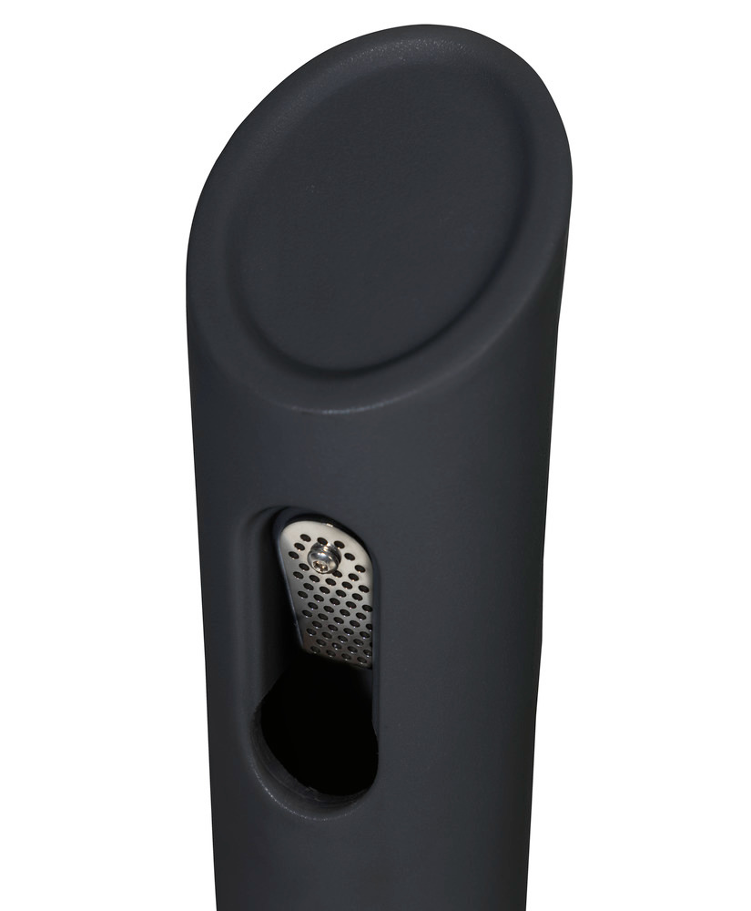 Sicherheitsstandascher aus Kunststoff (PE), 15 Liter Volumen, schwarz - 3