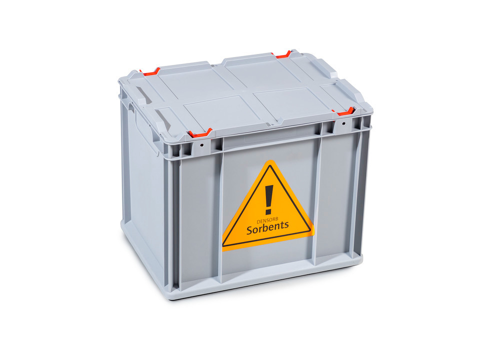Kit de emergência de absorventes DENSORB em eurocontentor móvel, versão Universal - 5