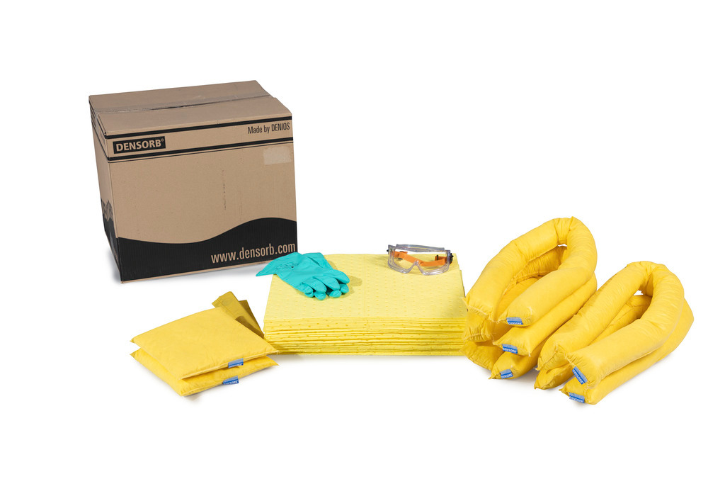 Refill kit for DENSORB emergency spill kit, in robust carry bag, Special version - 1