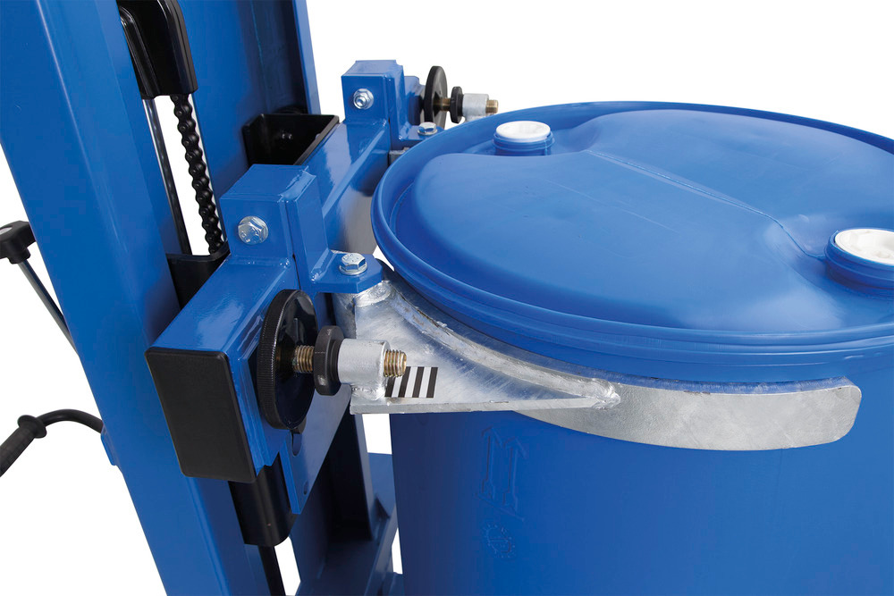 Vatenlifter Servo, vatenklem, 200 tot 220 l vaten, smal chassis, hefhoogte 120-520 mm - 3