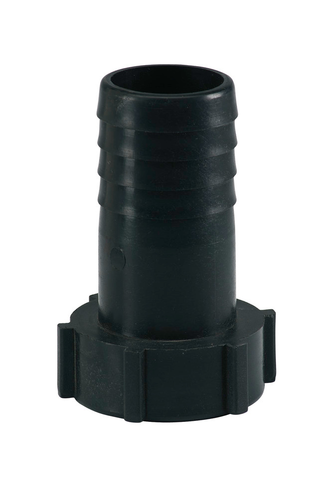 Special thread adapter SG 8, DIN 61/31 (I) to 2" hose, black - 2