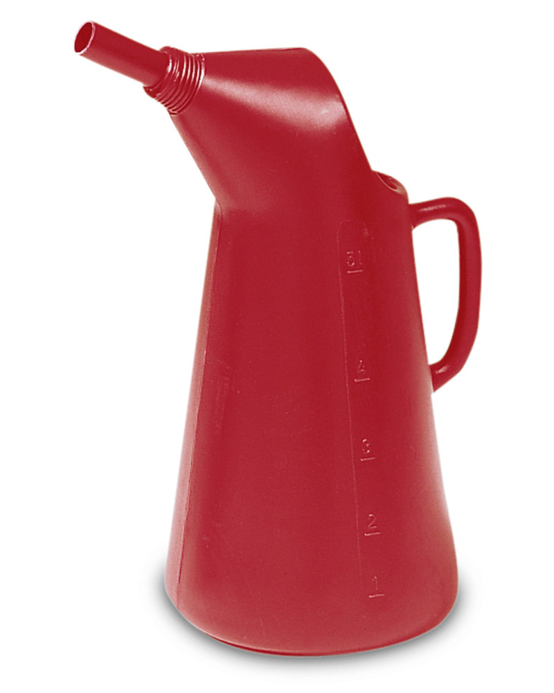Dispensing jug set in polyethylene (PE), with 1 litre, 2 litre and 5 litre jugs - 1