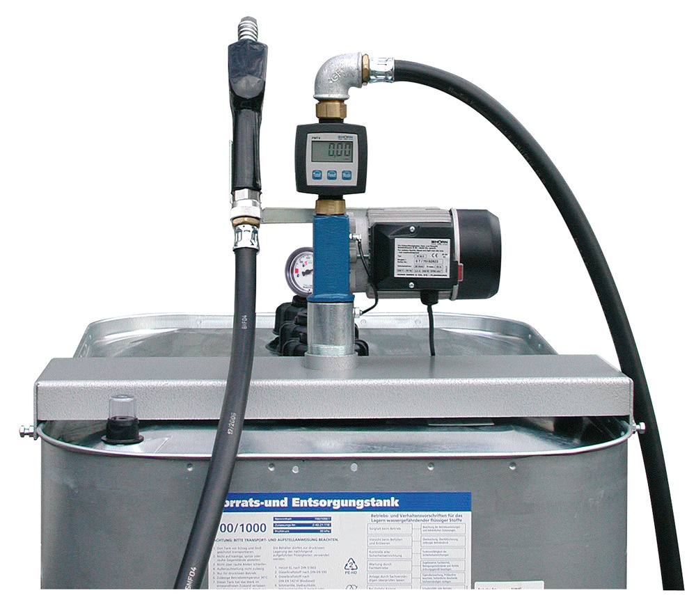 Elektropump WA 50-N, för diesel och eldningsolja, med automatisk påfyllningspistol - 1