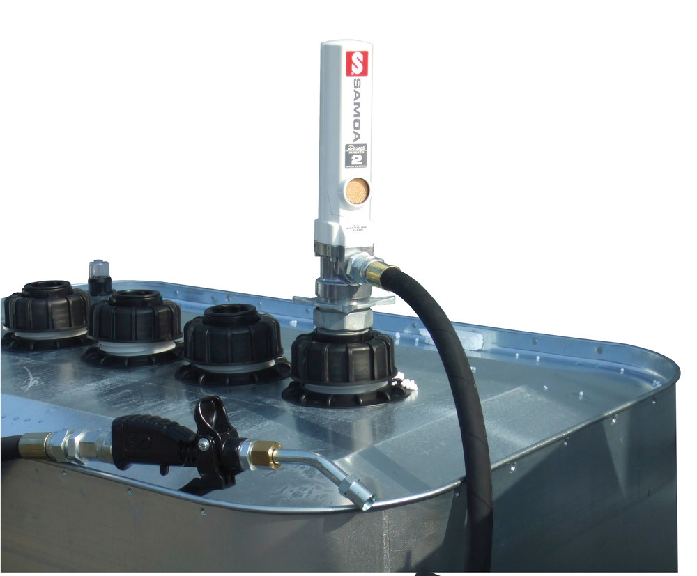 Bomba de óleo pneumática DP1 T, para instalações de tanque, caudal  15L/min. - 1