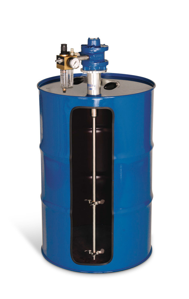 Compressed air stirrer FRP 3000, for closed drums with 2" bung hole, Ex-protected - 1