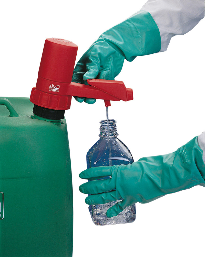 Bomba para garrafas hasta 60 l de ácidos, soluciones y líquidos petroquímicos no inflamables - 1