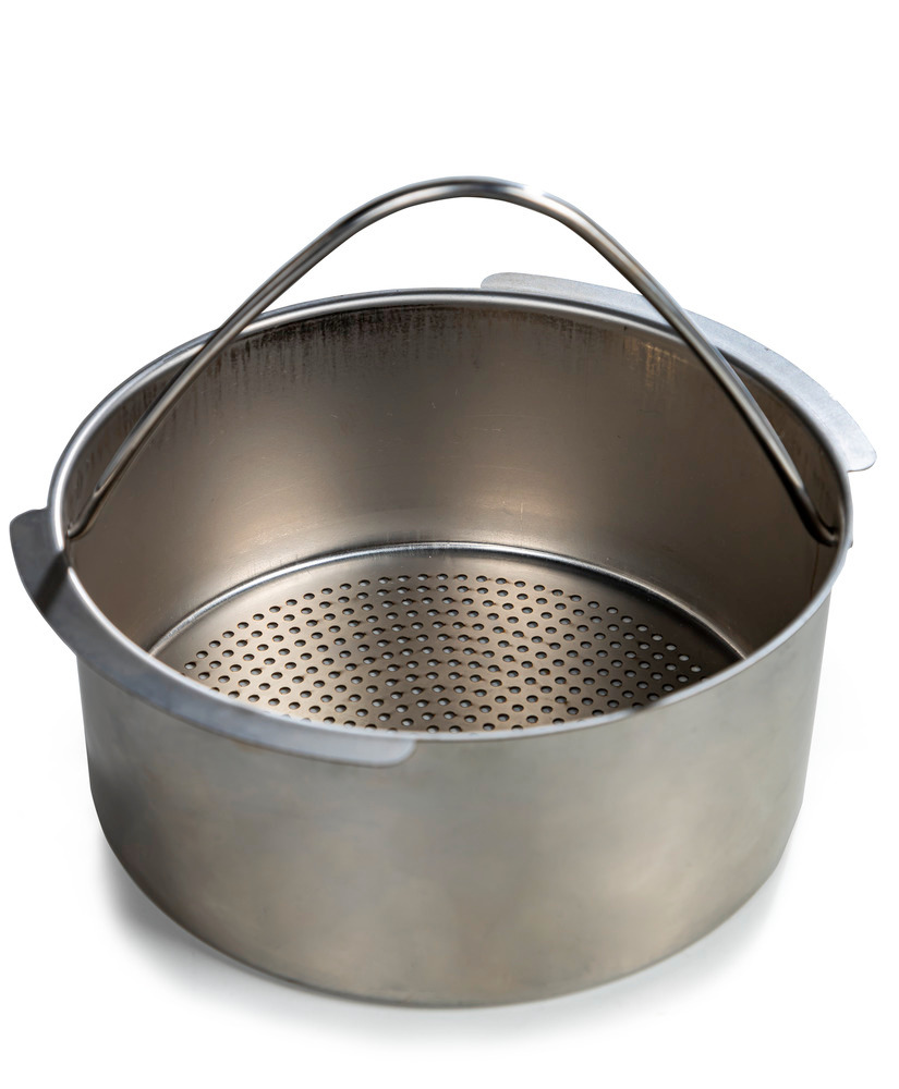 FALCON parts basket in stainless steel, for 8 litre containers - 1