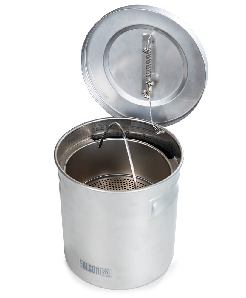 FALCON Immersion Dip Tank, 2.1 gallon, Stainless Steel - 6